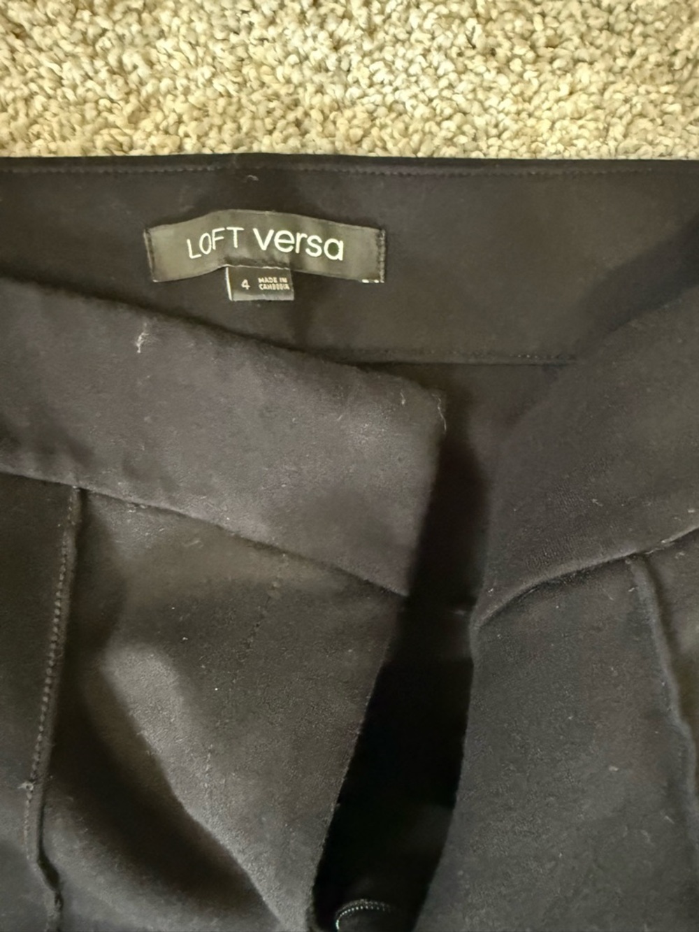LOFT Versa Women's Black Dress Pants